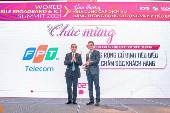 FPT Telecom liên tiếp nhận giải thưởng uy tín về Chất lượng dịch vụ được Khách hàng hài lòng nhất